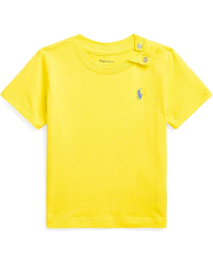 Polo Ralph Lauren Kids Cotton Jersey Crew Neck Tee (Infant)