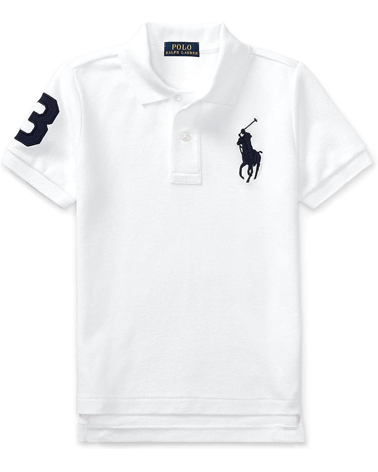 Polo Ralph Lauren Kids Big Pony Cotton Mesh Polo Shirt (Toddler)
