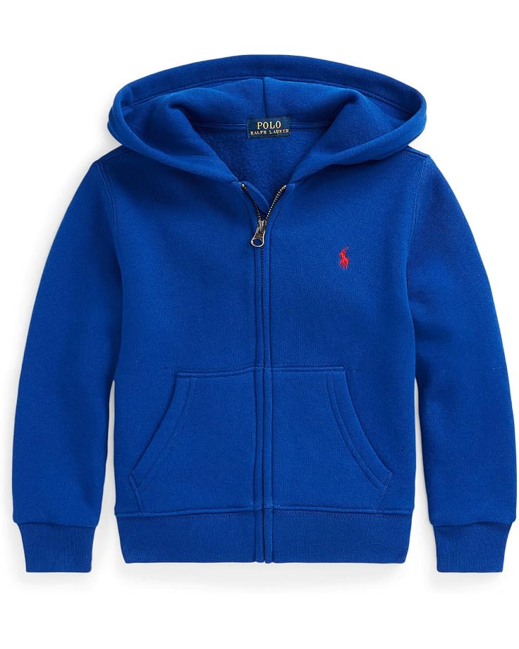 Polo Ralph Lauren Kids Long Sleeve Fleece Full Zip Hoodie (Toddler)