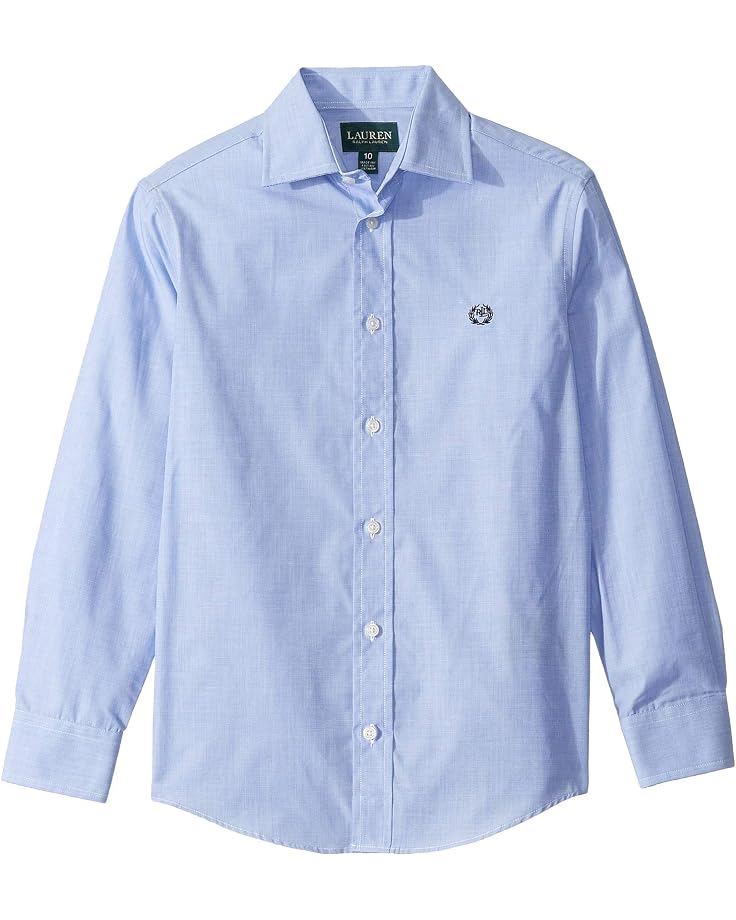 LAUREN Ralph Lauren Kids Classic Spread Collar Dress Shirt (Big Kids)