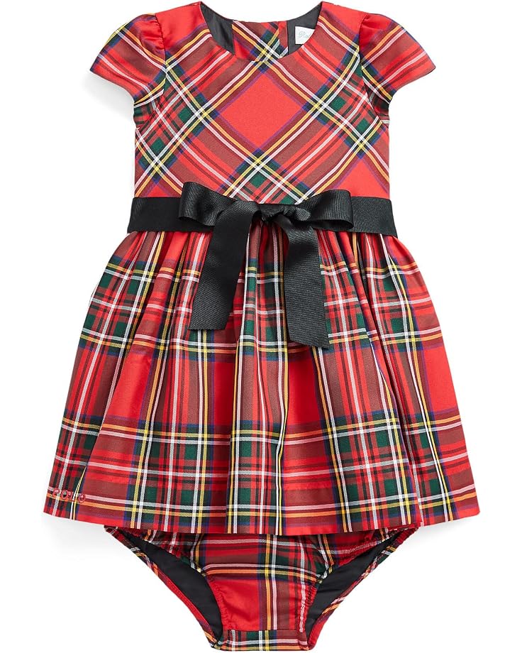 Polo Ralph Lauren Kids Plaid Fit-and-Flare Dress & Bloomer (Infant)