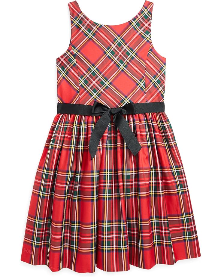 Polo Ralph Lauren Kids Plaid Fit-and-Flare Dress (Big Kids)