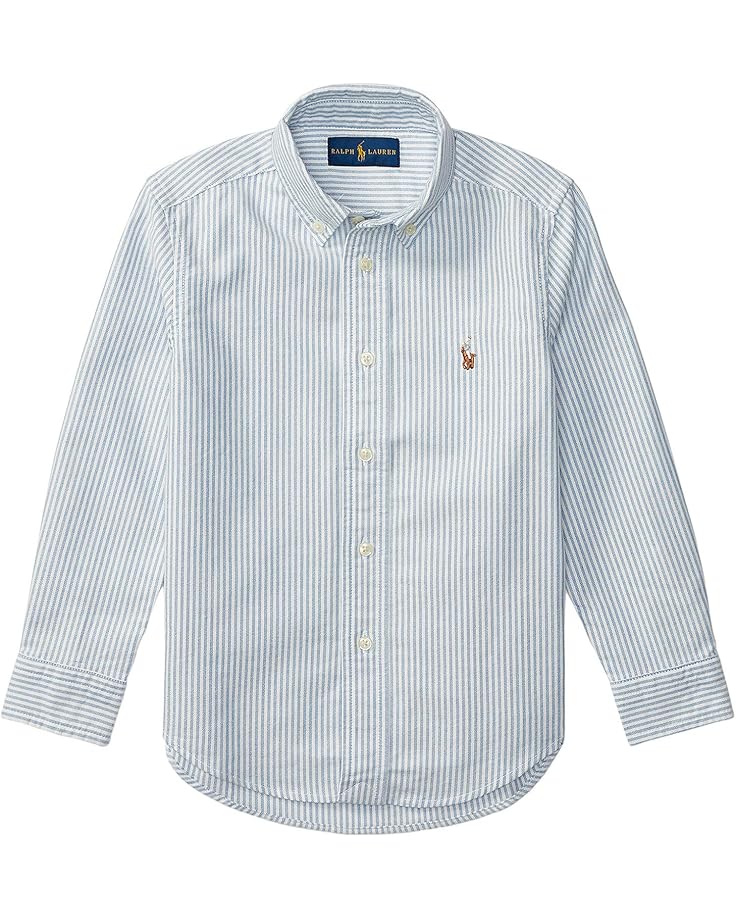 Polo Ralph Lauren Kids Striped Cotton Oxford Shirt (Little Kids)