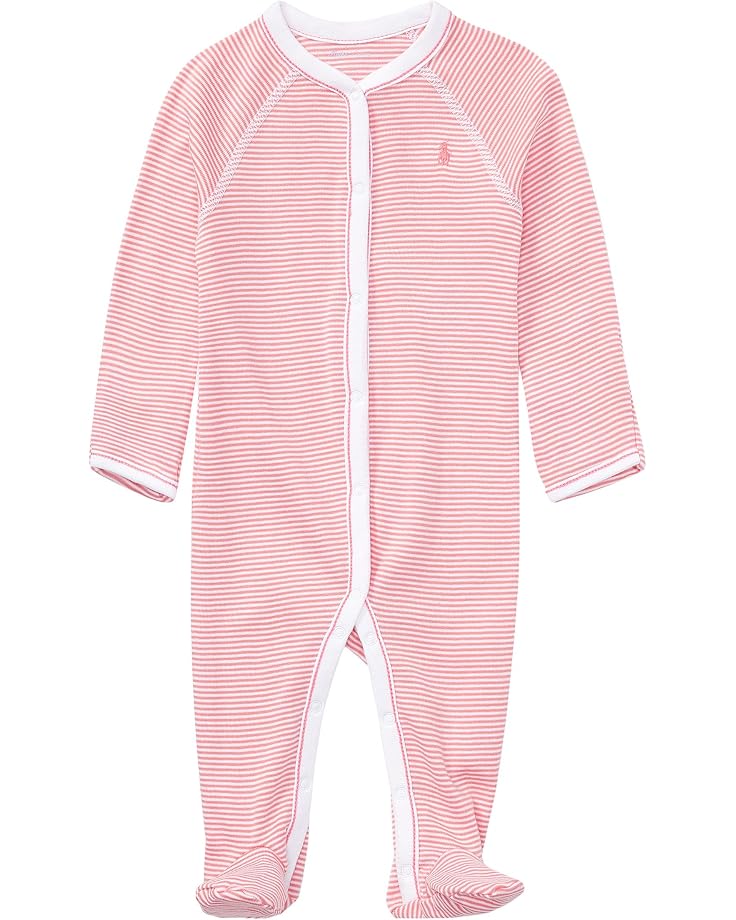 Polo Ralph Lauren Kids BSR Yarn-Dyed Stripe One-Piece Coveralls (Infant)