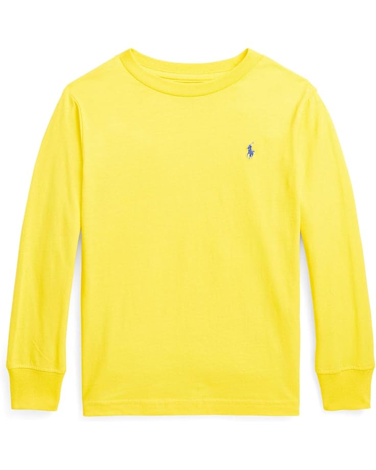  Polo Ralph Lauren Kids Cotton Jersey Long Sleeve Tee (Toddler)