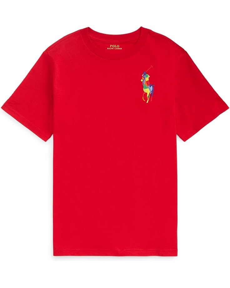  Polo Ralph Lauren Kids Big Pony Cotton Jersey Tee (Big Kids)
