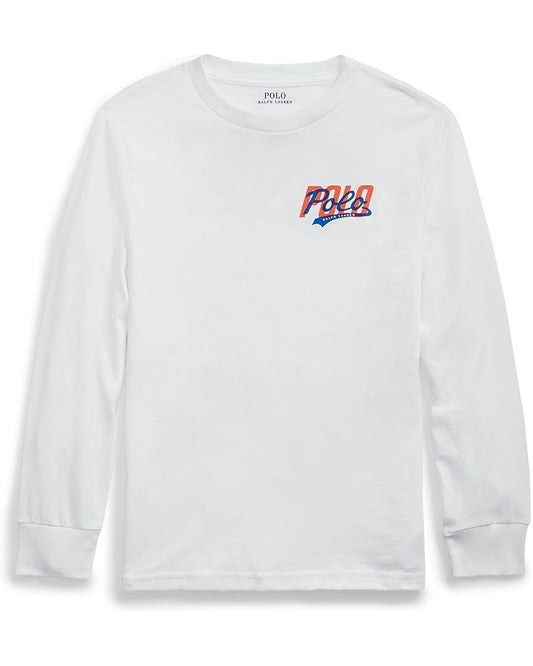  Polo Ralph Lauren Kids Big Pony Cotton Long Sleeve Tee (Big Kids)