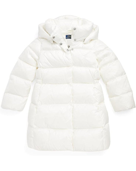  Polo Ralph Lauren Kids Water-Resistant Down Long Coat (Little Kids)