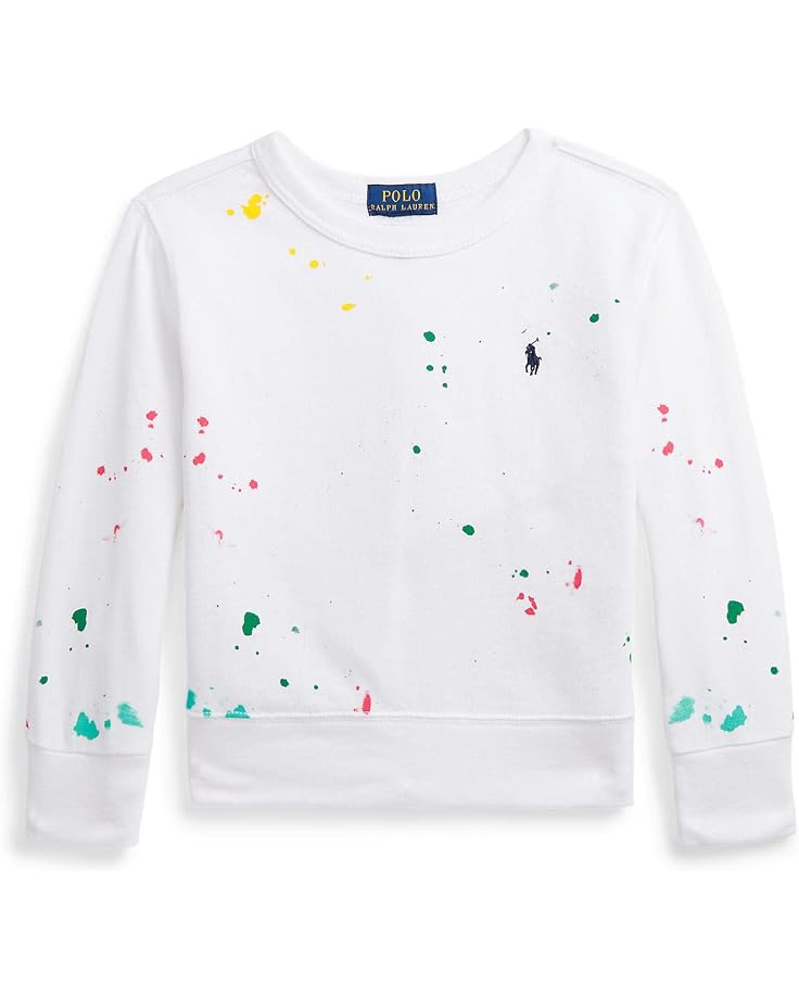  Polo Ralph Lauren Kids Paint Splatter–Print Spa Terry Pullover (Toddler)