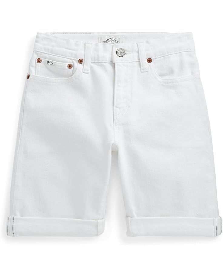  Polo Ralph Lauren Kids Sullivan Slim Stretch Denim Shorts (Big Kids)