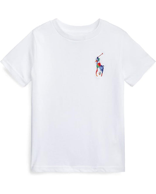  Polo Ralph Lauren Kids Big Pony Cotton Jersey Tee (Toddler)