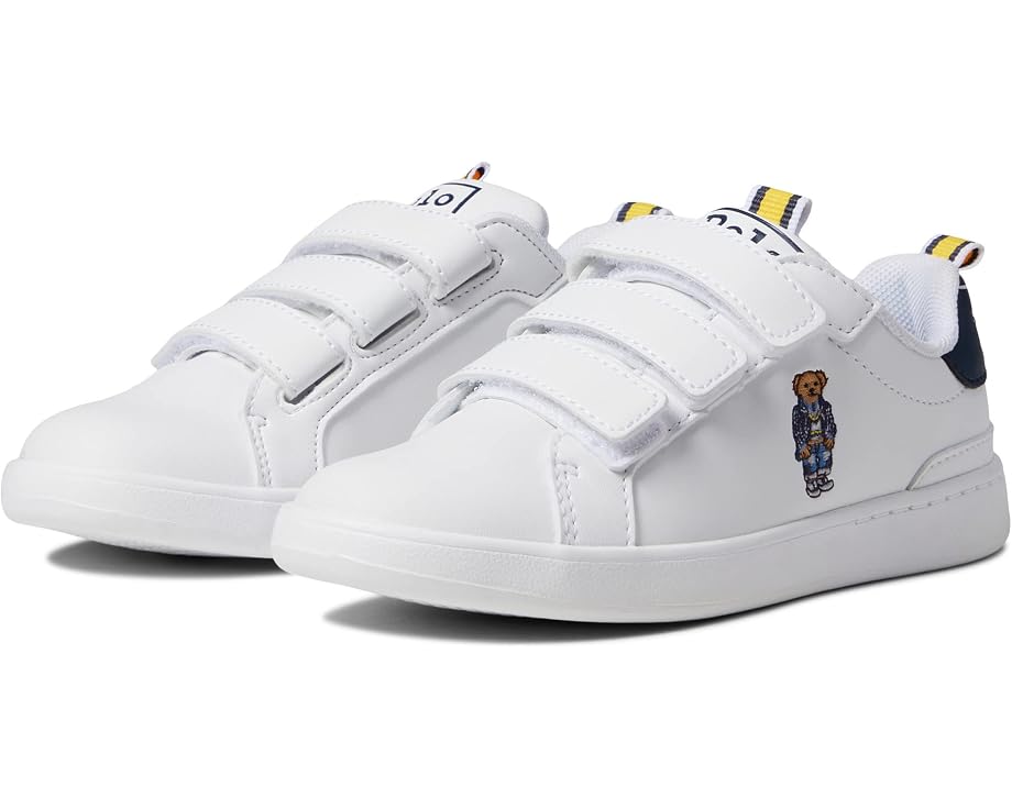  Polo Ralph Lauren Kids Heritage Court Bear EZ (Little Kid)