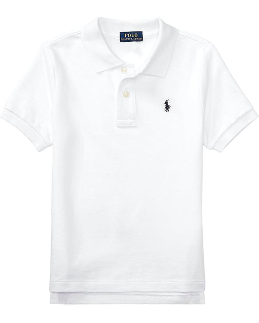  Polo Ralph Lauren Kids Cotton Mesh Polo Shirt (Little Kids)