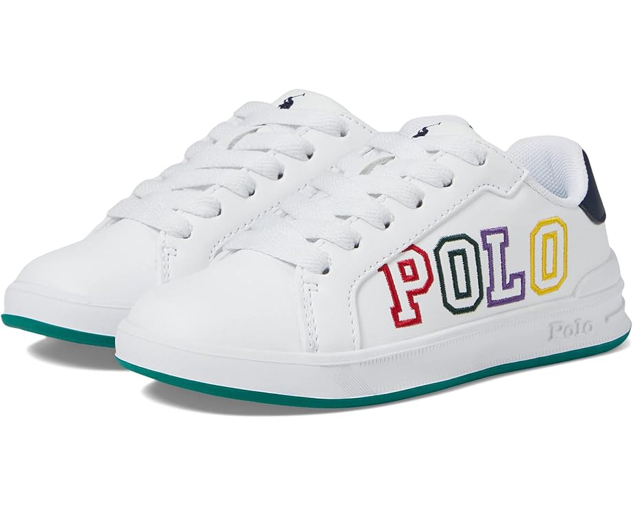  Polo Ralph Lauren Kids Heritage Court II Graphic (Little Kid)