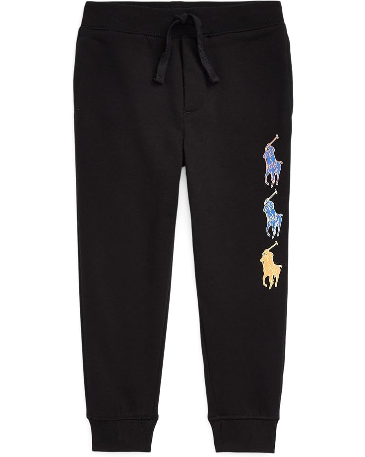  Polo Ralph Lauren Kids Big Pony Fleece Jogger Pants (Little Kids)