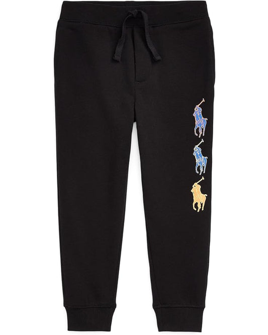  Polo Ralph Lauren Kids Big Pony Fleece Jogger Pants (Little Kids)