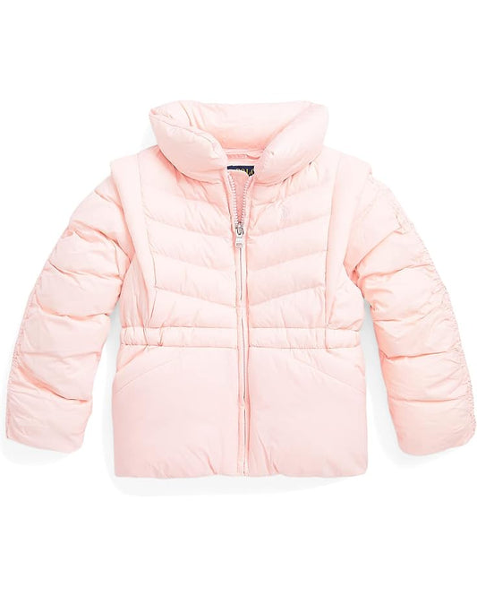  Polo Ralph Lauren Kids Ruffled Adjustable Jacket (Toddler)