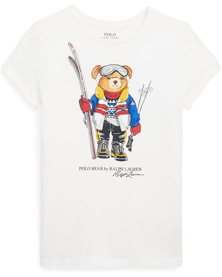  Polo Ralph Lauren Kids Polo Bear Cotton Jersey Tee (Big Kids)