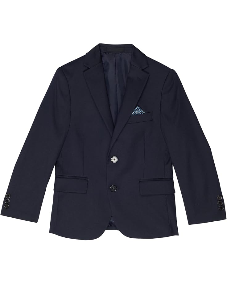  LAUREN Ralph Lauren Kids Navy Solid Suit Separate Jacket (Little Kids/Big Kids)