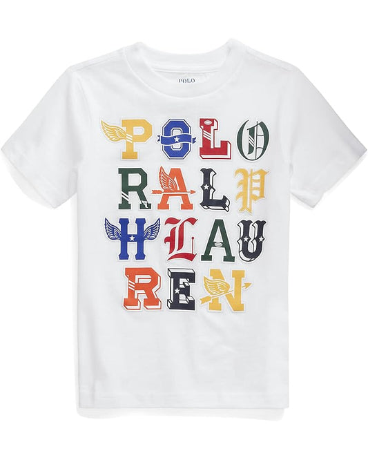  Polo Ralph Lauren Kids Logo Cotton Jersey Tee (Toddler)