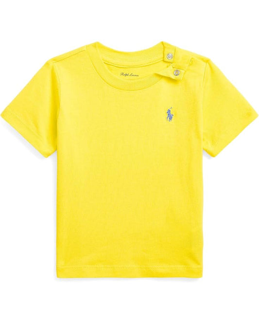  Polo Ralph Lauren Kids Cotton Jersey Crew Neck Tee (Infant)
