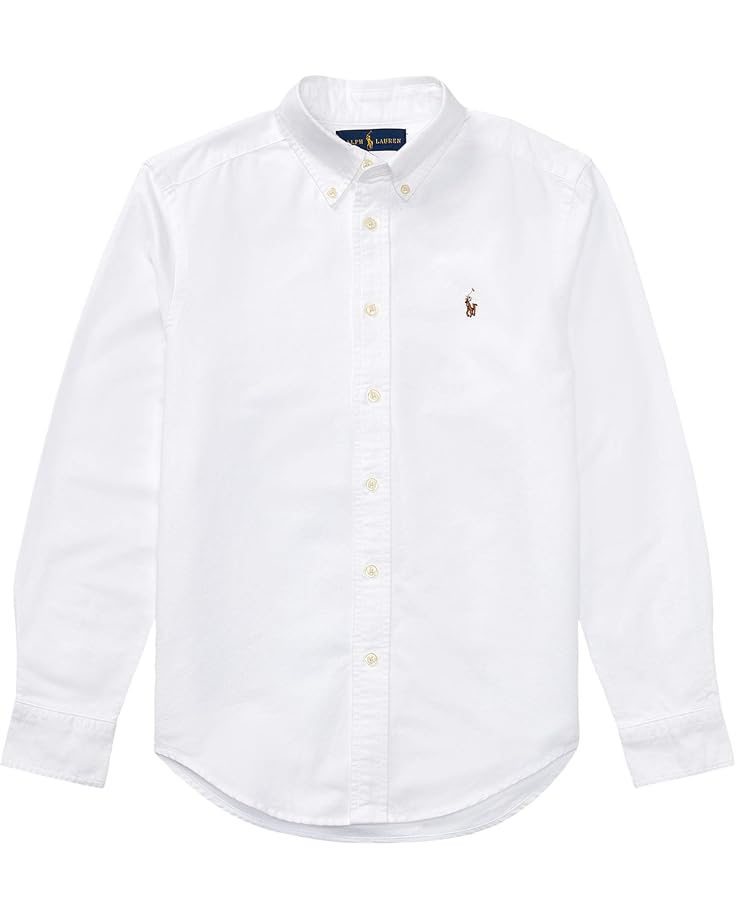  Polo Ralph Lauren Kids Cotton Oxford Sport Shirt (Big Kids)