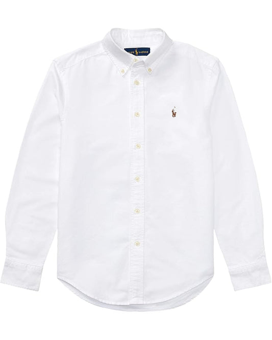 Polo Ralph Lauren Kids Cotton Oxford Sport Shirt (Big Kids)