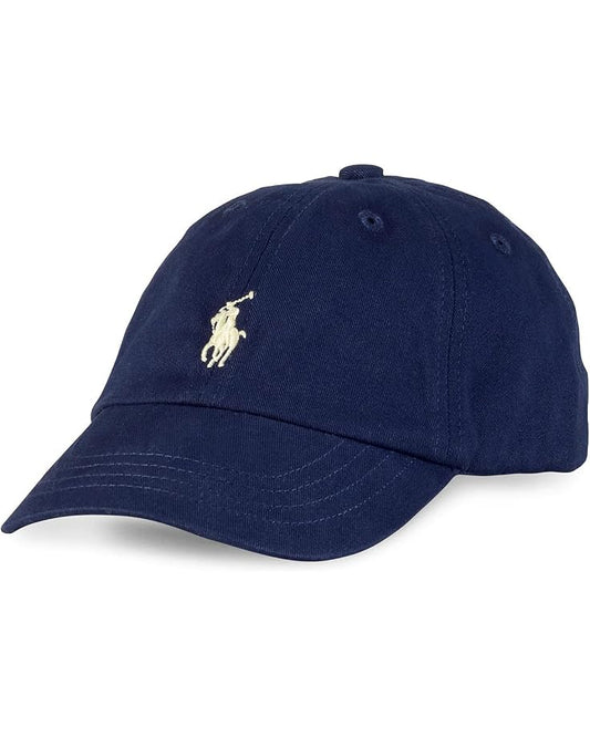  Polo Ralph Lauren Kids Cotton Chino Baseball Cap (Infant)