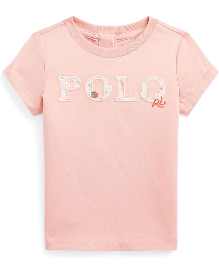  Polo Ralph Lauren Kids Floral-Logo Cotton Jersey Tee (Infant)