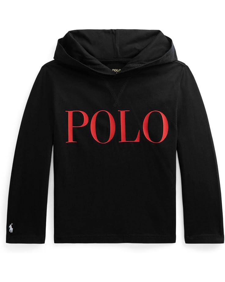  Polo Ralph Lauren Kids Logo Cotton Jersey Hooded Tee (Toddler)