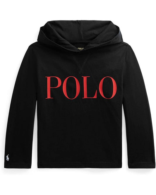  Polo Ralph Lauren Kids Logo Cotton Jersey Hooded Tee (Toddler)