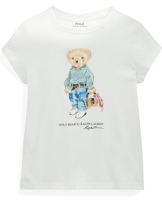  Polo Ralph Lauren Kids Polo Bear Cotton Jersey Tee (Toddler)
