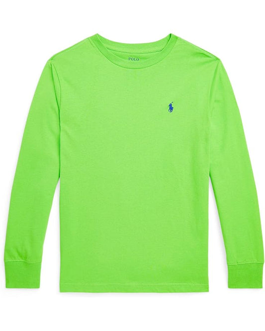  Polo Ralph Lauren Kids Cotton Jersey Long-Sleeve Tee (Big Kids)