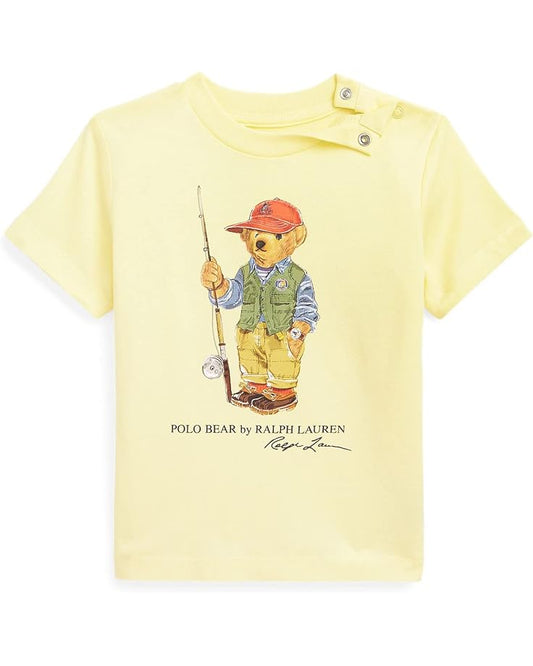  Polo Ralph Lauren Kids Polo Bear Cotton Jersey Tee (Infant)