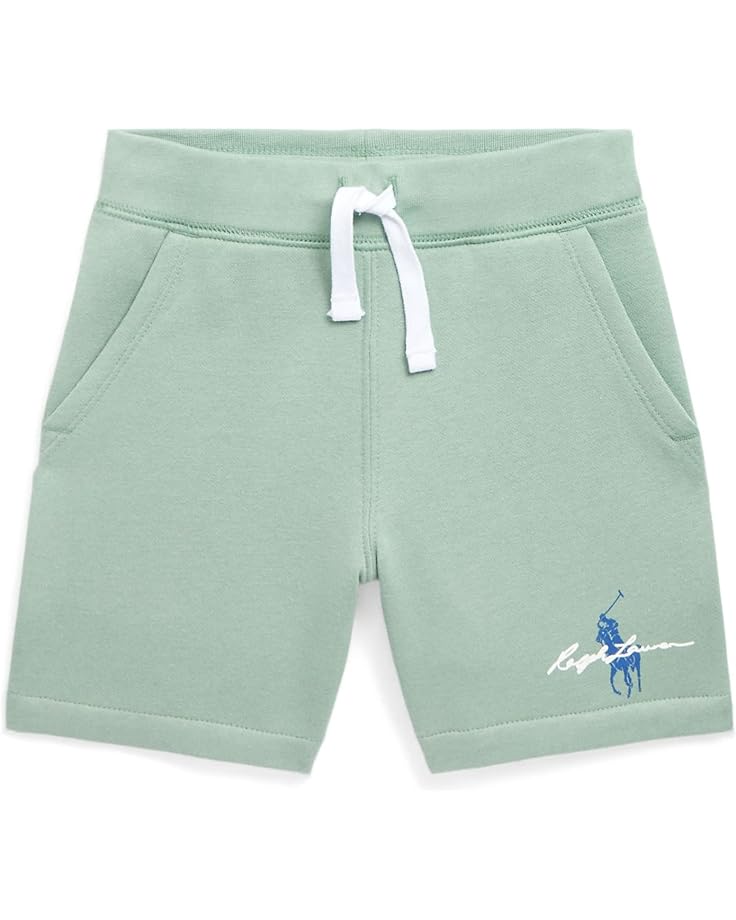 Polo Ralph Lauren Kids Big Pony Logo Fleece Shorts (Toddler)
