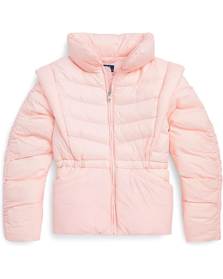  Polo Ralph Lauren Kids Ruffled Adjustable Jacket (Big Kids)