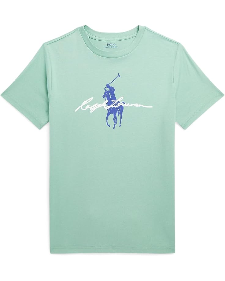  Polo Ralph Lauren Kids Big Pony Logo Cotton Jersey Tee (Big Kids)