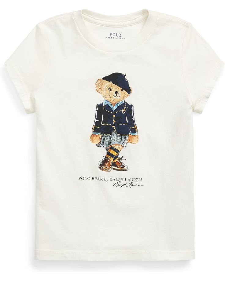  Polo Ralph Lauren Kids Polo Bear Cotton Jersey Tee (Toddler)