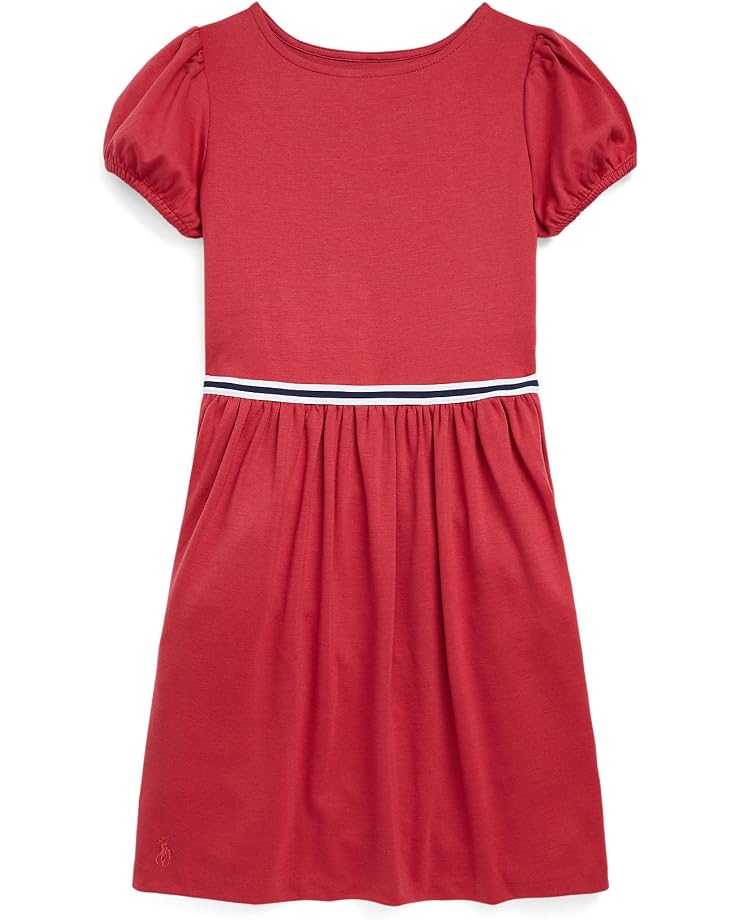  Polo Ralph Lauren Kids Fit-and-Flare Stretch Ponte Dress (Big Kids)