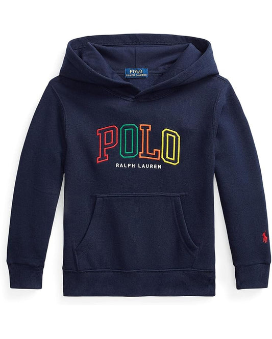  Polo Ralph Lauren Kids Logo Fleece Hoodie (Little Kids)