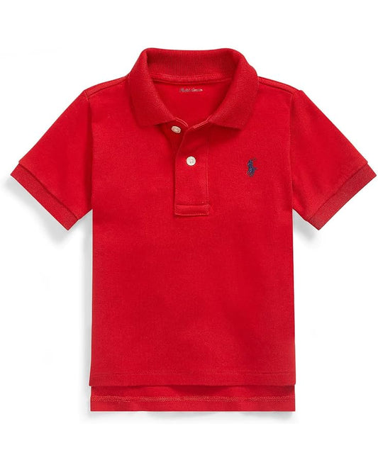  Polo Ralph Lauren Kids Cotton Interlock Polo Shirt (Infant)