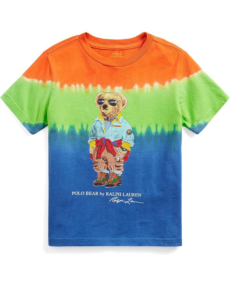  Polo Ralph Lauren Kids Polo Bear Tie-Dye Cotton Jersey Tee (Little Kids)