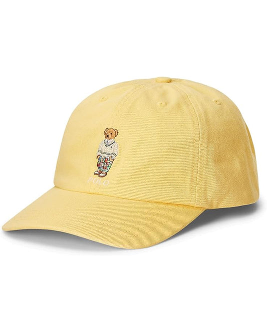  Polo Ralph Lauren Kids Polo Bear Chino Ball Cap (Big Kids)