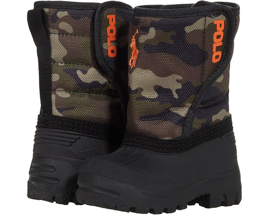  Polo Ralph Lauren Kids Harpyr EZ Boot (Little Kid/Big Kid)