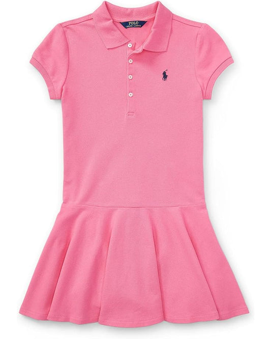  Polo Ralph Lauren Kids Short-Sleeve Polo Dress (Big Kids)
