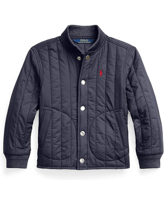  Polo Ralph Lauren Kids Water-Repellent Baseball Jacket (Little Kids)