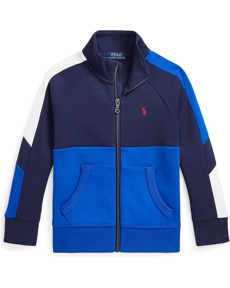  Polo Ralph Lauren Kids Color-Blocked Double-Knit Track Jacket (Toddler)