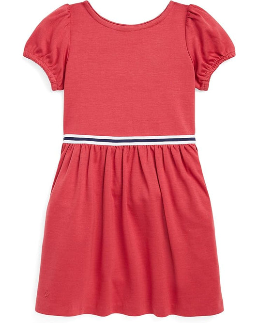  Polo Ralph Lauren Kids Fit-and-Flare Stretch Ponte Dress (Toddler)