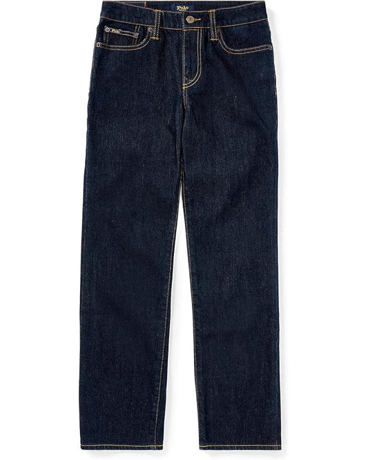  Polo Ralph Lauren Kids Hampton Straight Stretch Jeans (Big Kids)