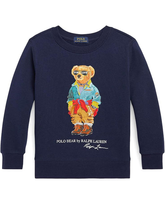  Polo Ralph Lauren Kids Polo Bear Fleece Sweatshirt (Toddler)